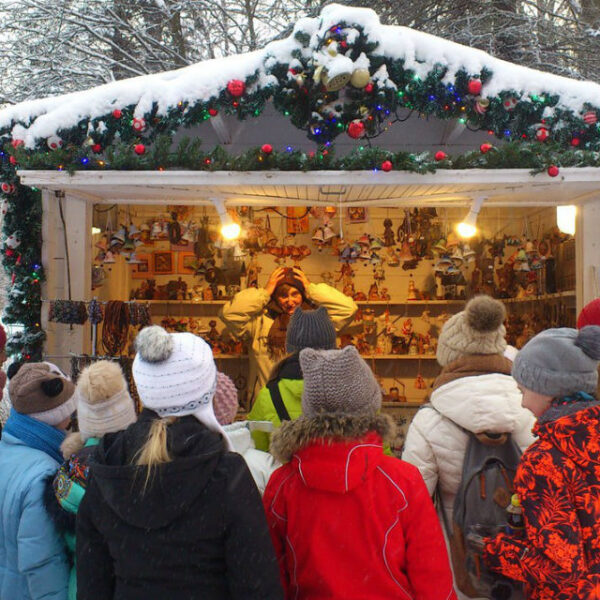 Новогодняя ярмарка на Елагином острове