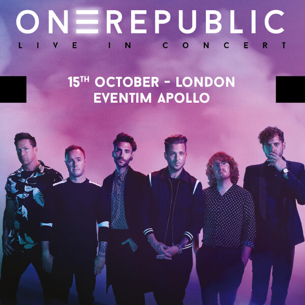Концерт OneRepublic: презентация пятого альбома в рамках европейского тура