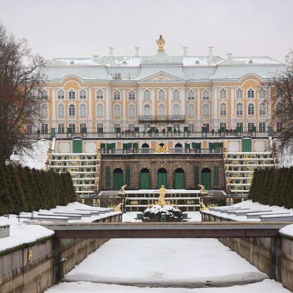 Новый год в Петергофе