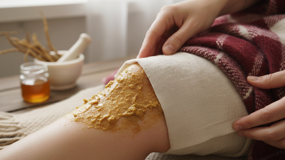 Компресс из девясила