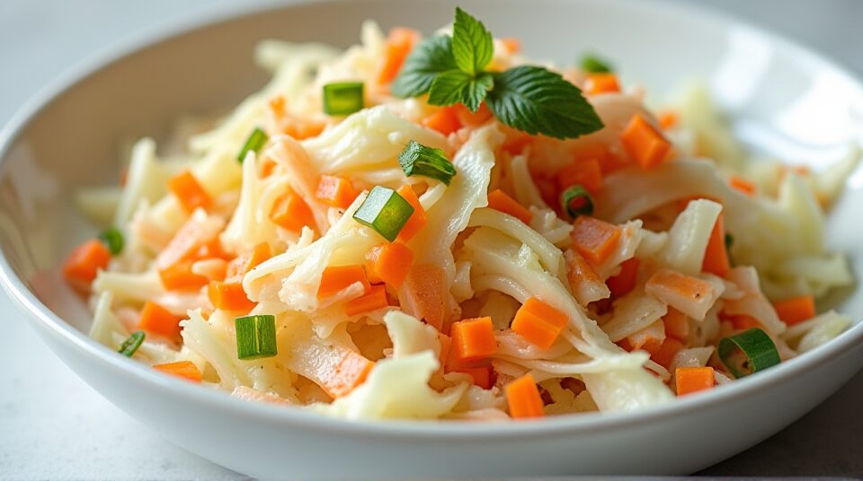 Салат из капусты и моркови