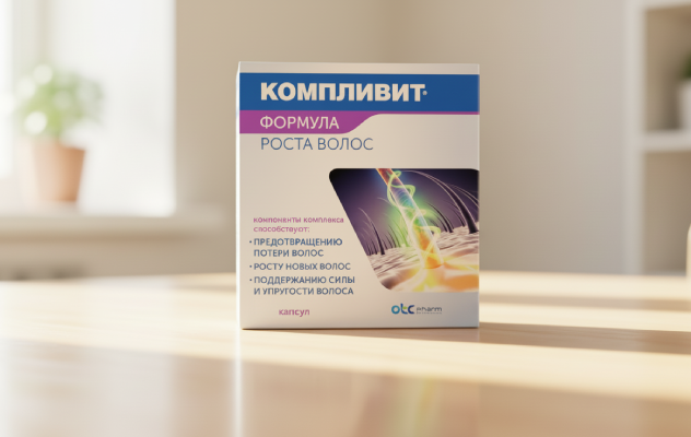 Компливит Формула роста волос капсулы