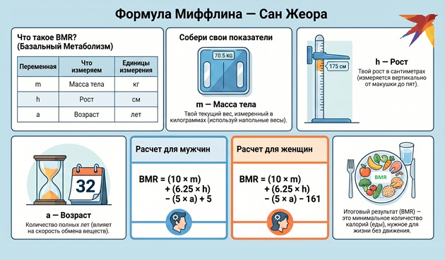 Формула Миффлина — Сан Жеора