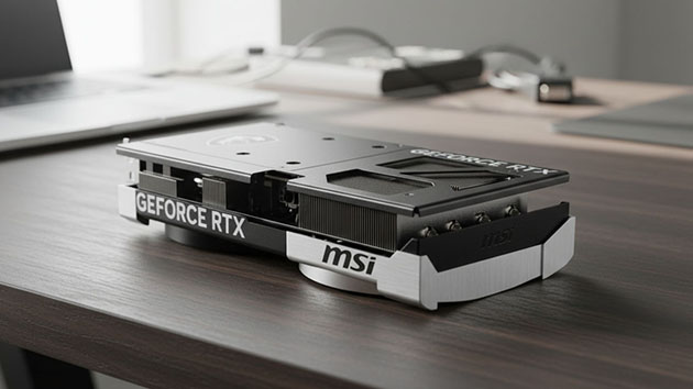 MSI GeForce RTX 5070 VENTUS 2X OC 12 ГБ. Фото: Татьяна Фадеева / Нейросеть