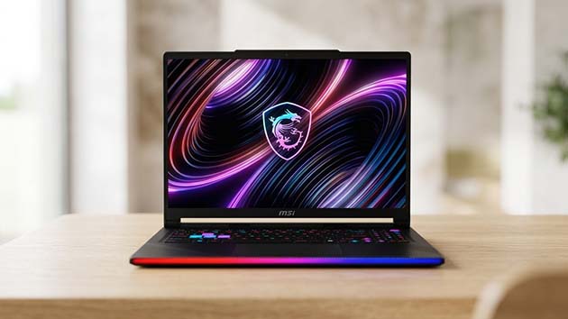MSI Raider 16 Max HX. Фото: Ян Ляпин / Нейросеть