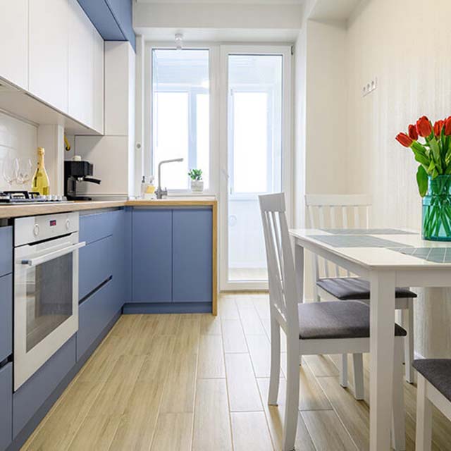 Синяя кухня