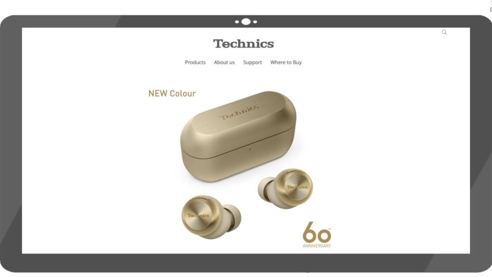 Technics EAH-AZ100. Фото: скриншот сайта