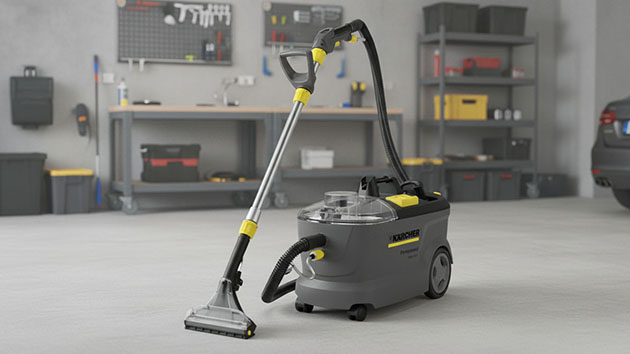 Karcher PUZZI 10/1 EU 1.100-130. Фото: Ян Ляпин / Нейросеть