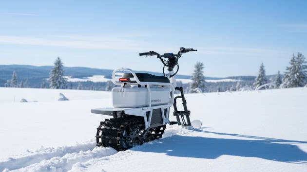 Moonbike. Фото: Павел Громов / Нейросеть