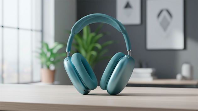 AirPods Max 2. Фото: Татьяна Фадеева / Нейросеть