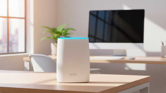 NETGEAR Orbi AC3000. Фото: Павел Громов / Нейросеть