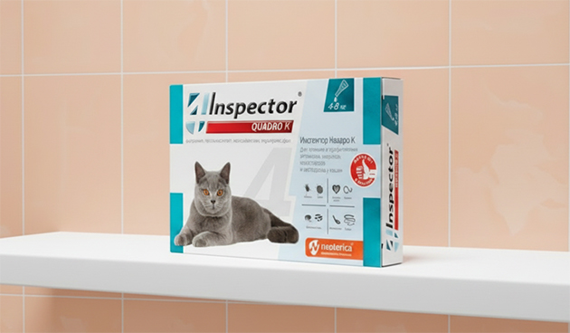 Капли Inspector Quadro