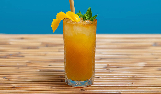 Холодный чай с манго