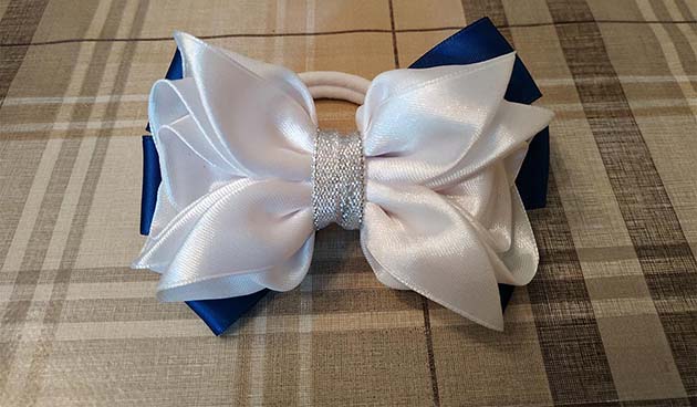 Бантик на резинке для волос