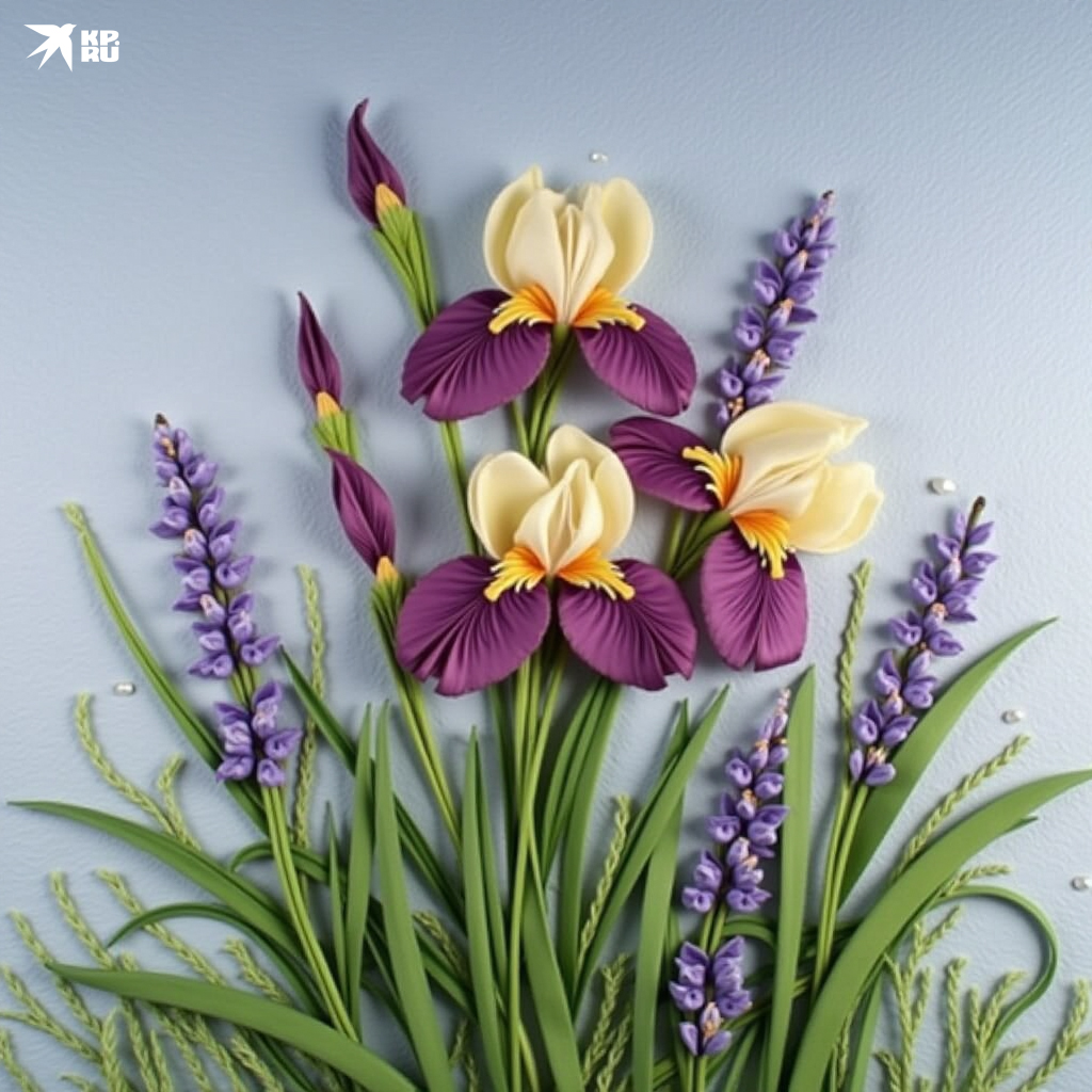 Картинки, фото с вышивкой лентами для вдохновения