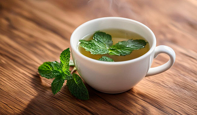 Чай с мятой