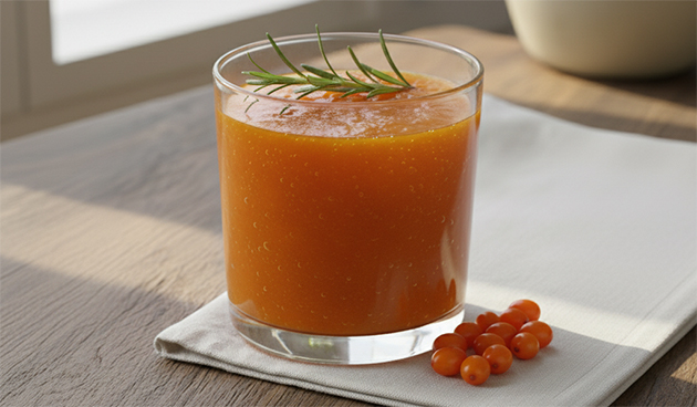 Кисель из крахмала и замороженных ягод