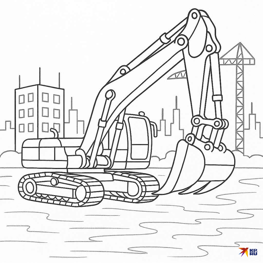 Прикольные раскраски для мальчиков и девочек с пожарными, полицейскими, военными машинами