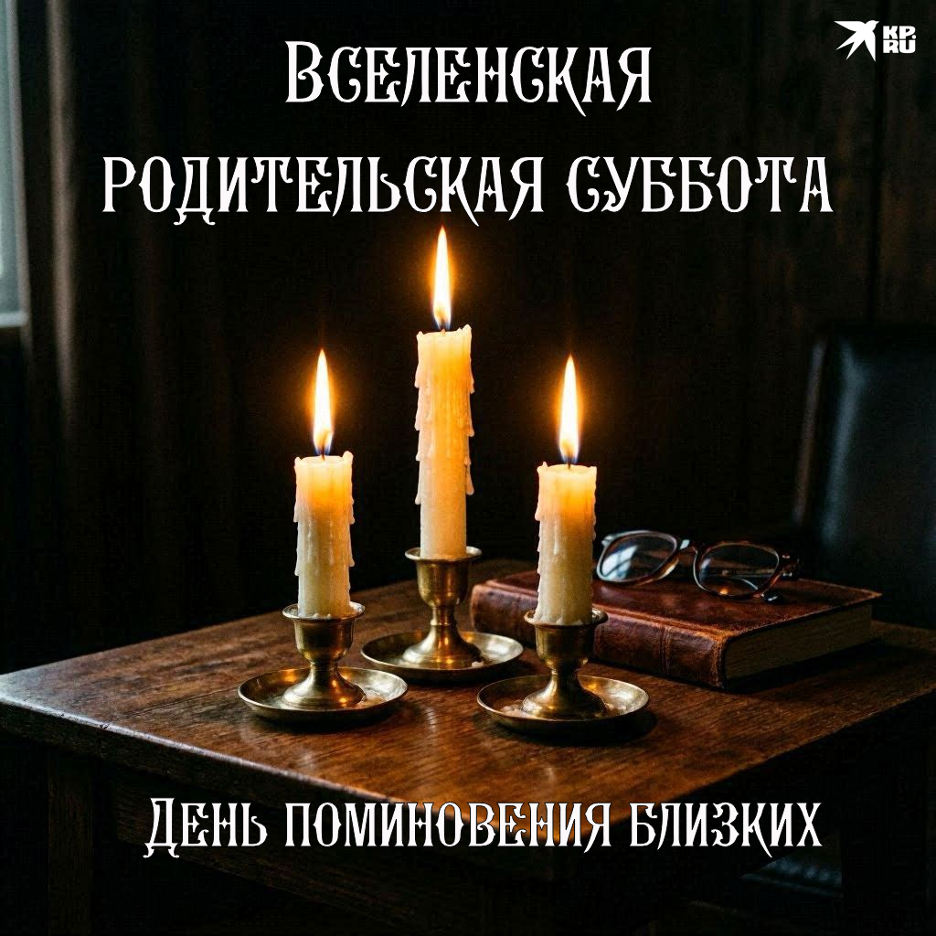 Красивые поминальные открытки на Вселенскую, Троицкую, Покровскую, Димитриевскую и другие родительские субботы