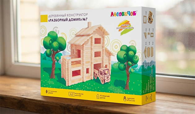 «Разборный домик» — «Лесовичок»