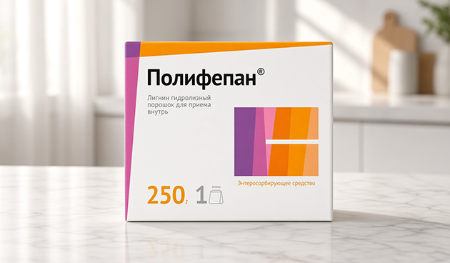 Порошок для приема внутрь «Полифепан»