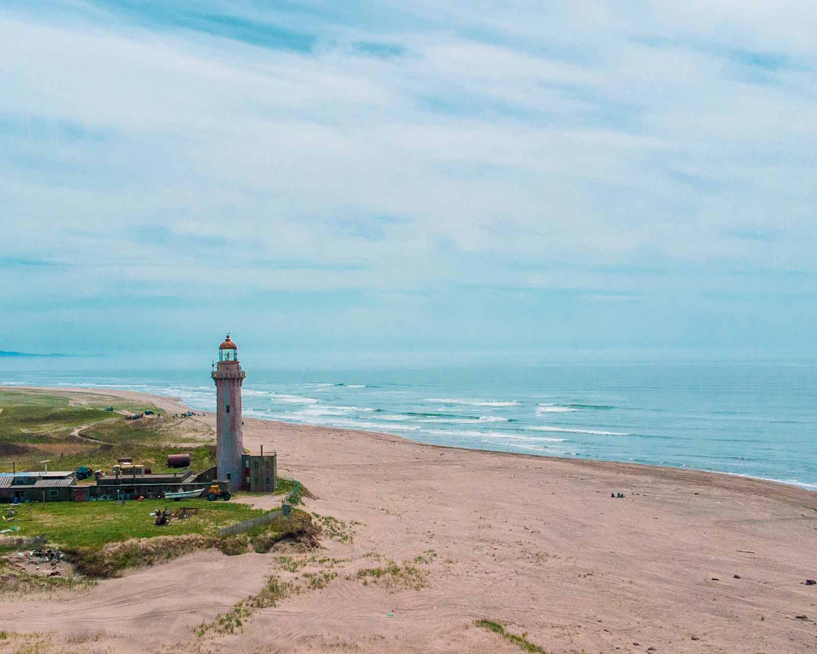 пляж на сахалине