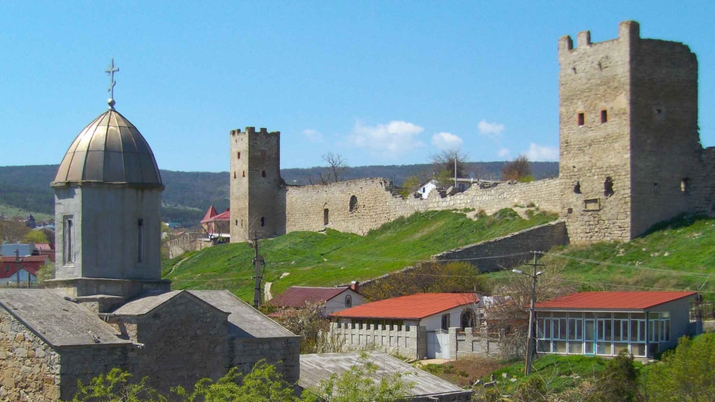 вид на феодосию