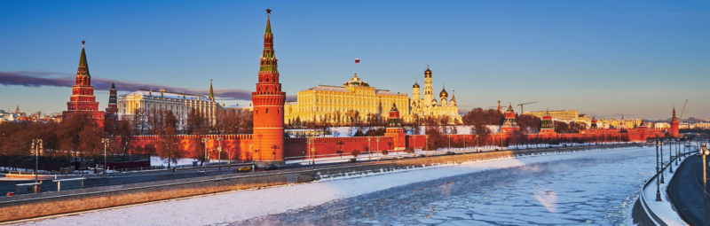 москва зима