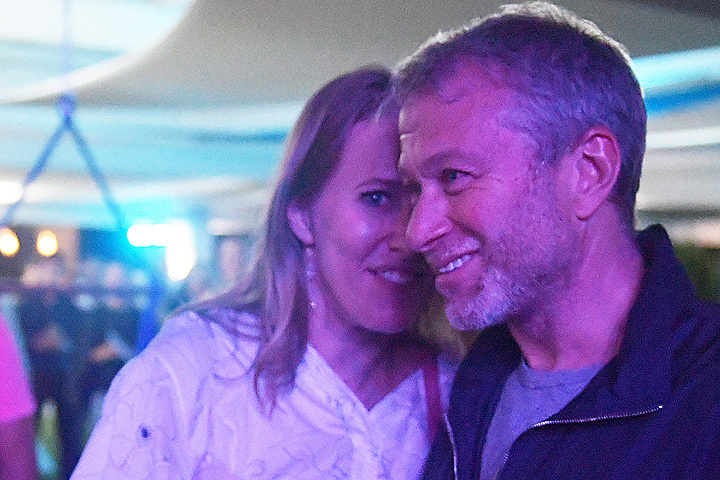 Роман Абрамович и Ксения Собчак.