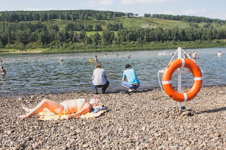 В Кемерове официально заработала первая зона отдыха у воды Фото из архива "КП"