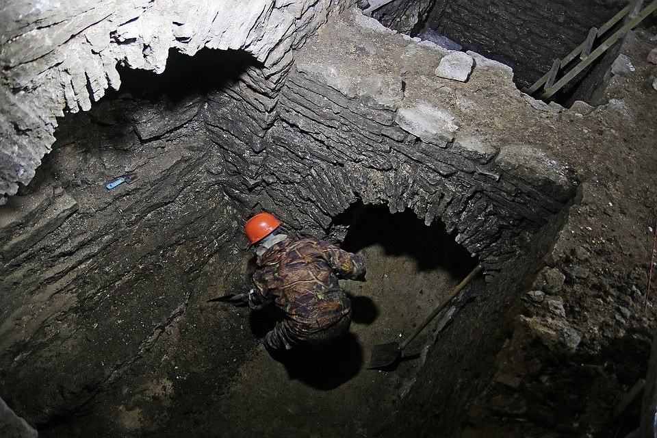 Археологические работы в Музейном квартале начались 25 февраля.