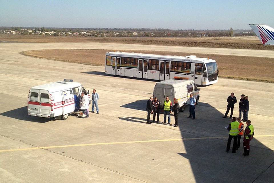 Самолет экстренно сел в Симферополе из-за заболевшего пассажира