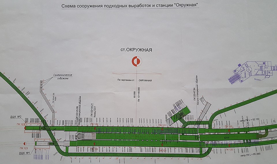 Показать на схеме метро станцию окружная Три станции Люблинско-Дмитровской линии планируют запустить в сентябре