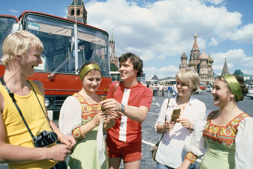 Олимпиада в Москве 1980 года породила целую горсть слухов и страхов в связи с приездом иностранных гостей. Фото: Губский Сергей/Фотохроника ТАСС