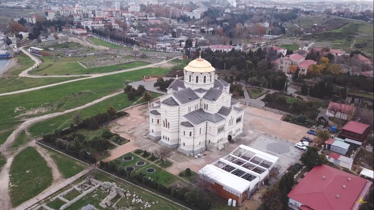 Херсонес с высоты птичьего полета