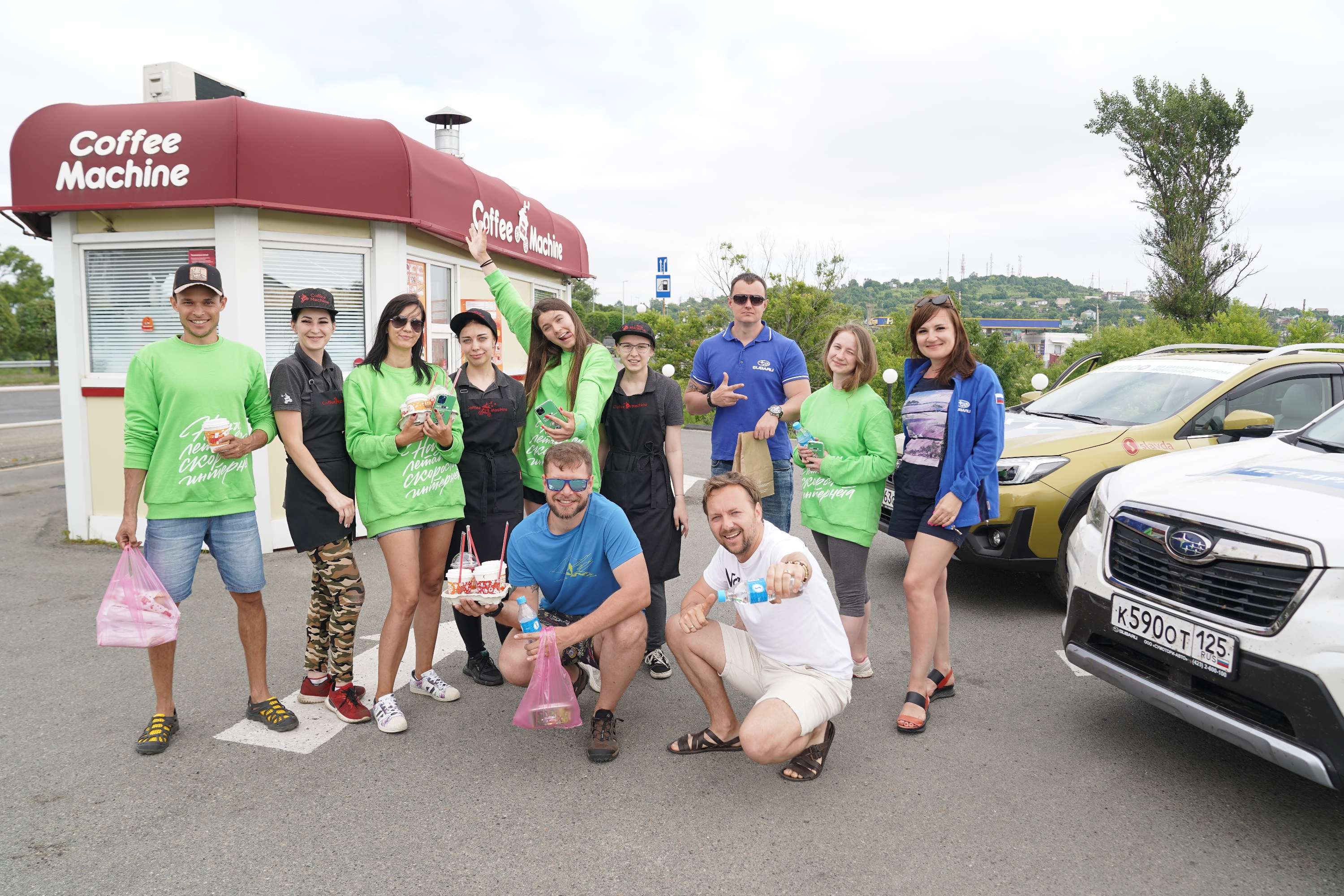 Команда автопробега «Пляжный тест-драйв» вернулась домой. Фото: Анастасия Демина