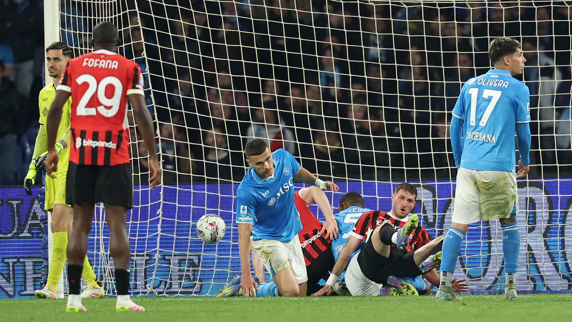 ФК «Милан» — ФК «Наполи». Фото: globallookpress.com/Alessandro Garofalo