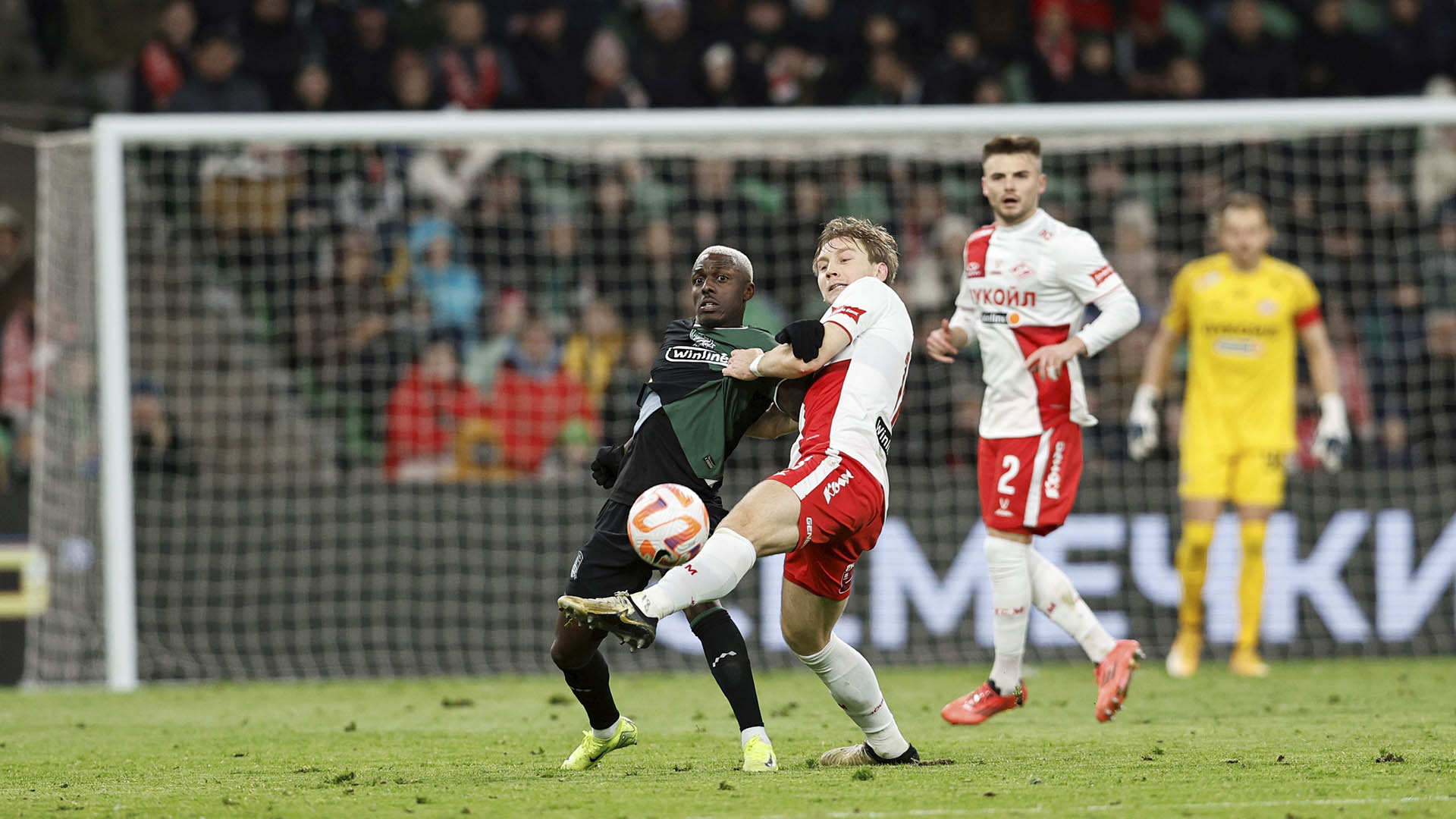 ФК «Краснодар» — ФК «Спартак Москва». Фото: globallookpress.com/Stupnikov Alexander