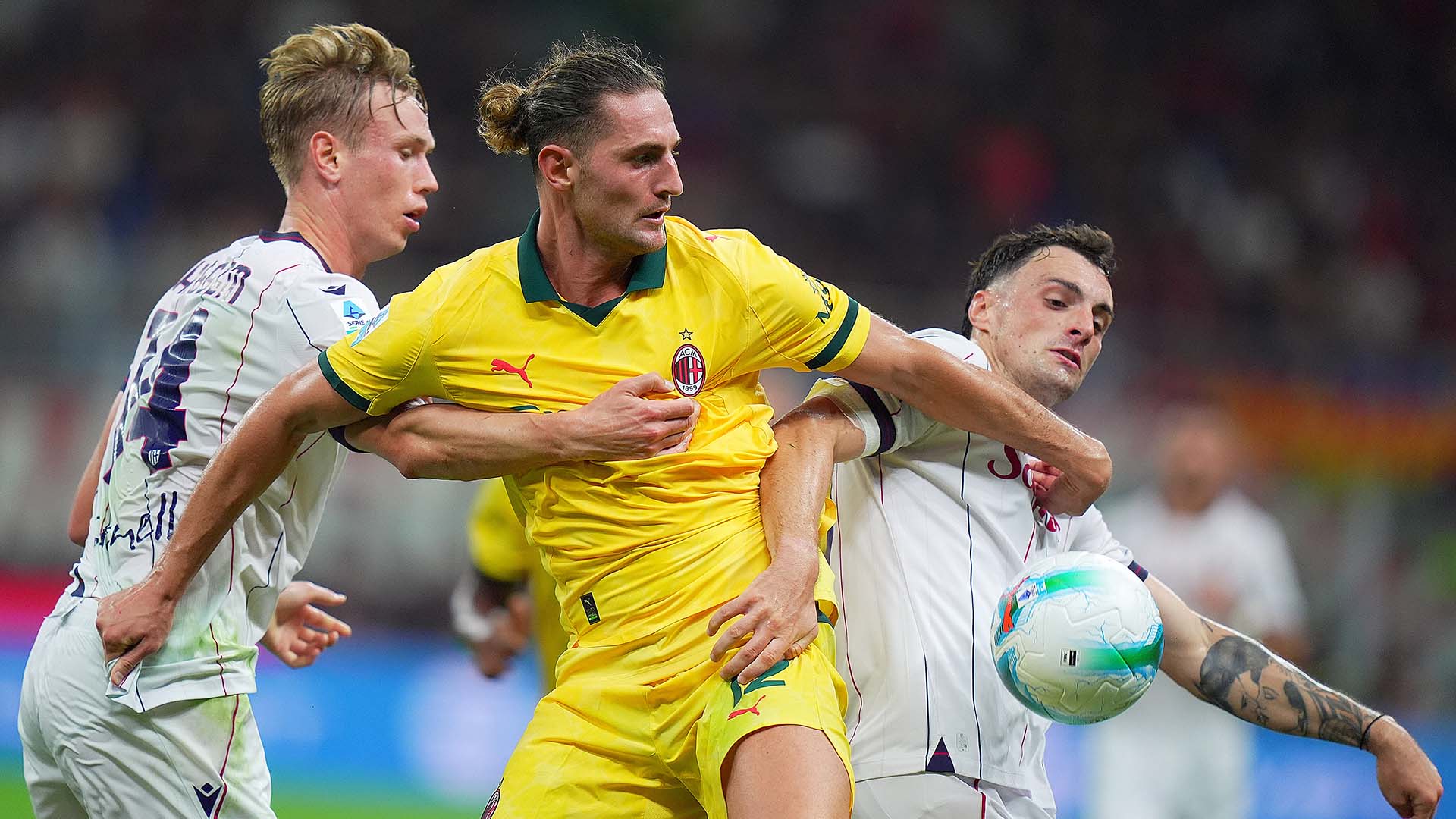 ФК «Болонья» — ФК «Милан». Фото: globallookpress.com/Spada