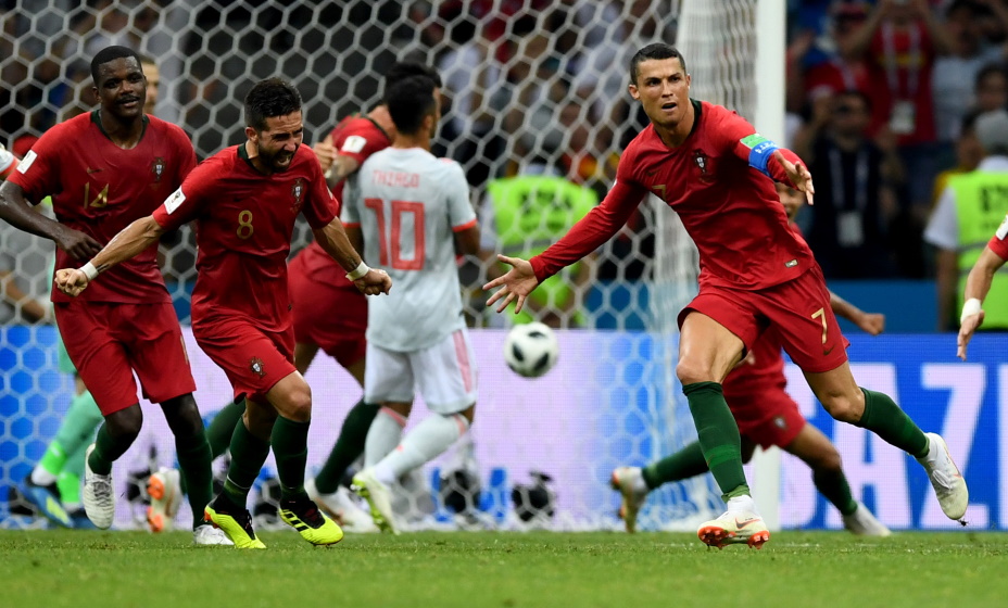 Роналду забил со штрафного на ЧМ-2018. Фото: GLOBAL LOOK PRESS
