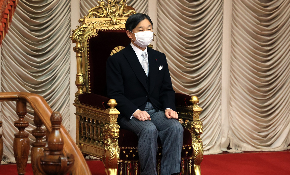 126-й император Японии Нарухито официально открыл Олимпийские игры в Токио. Фото: Global Press Look