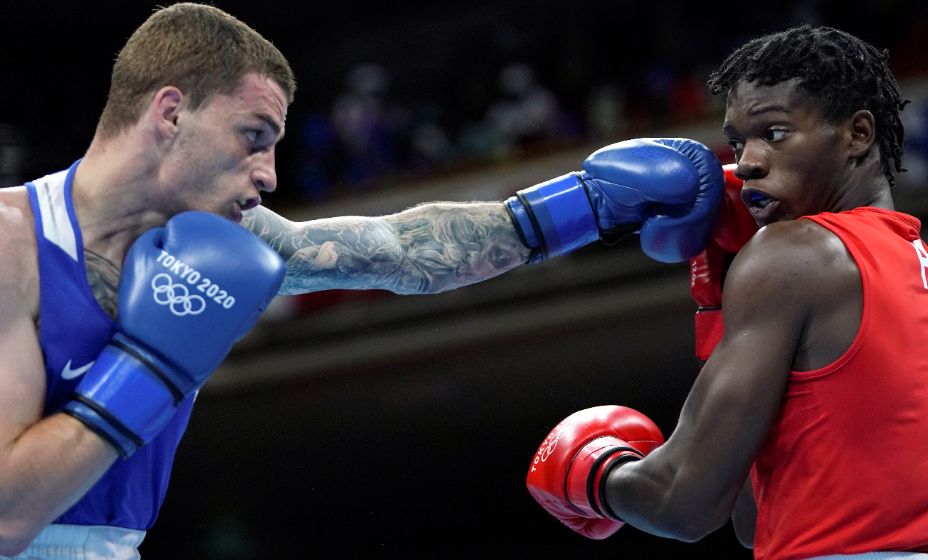 Глеб Бакши побил на ринге противника из Гаити Даррелла Вальсента. Фото: Reuters