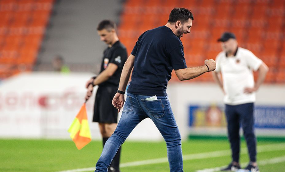 Сандро Шварц вывел «Динамо» на второе место в РПЛ. Фото: РПЛ