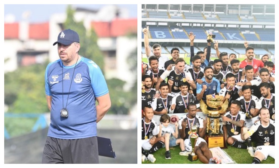 Андрей Чернышов помог «Мохаммедану» завоевать первый за 40 лет трофей в Индии.
Фото: Соцсети 