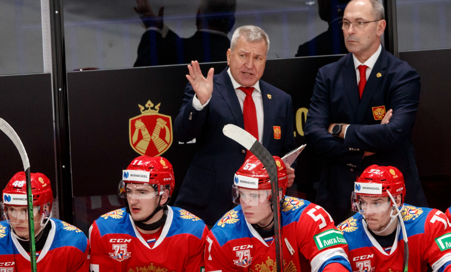 Сборная России по хоккею на Кубке Карьяла. Фото: Global Look Press