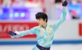 Ханю упал с четверного акселя в произвольной программе Олимпиады-2022