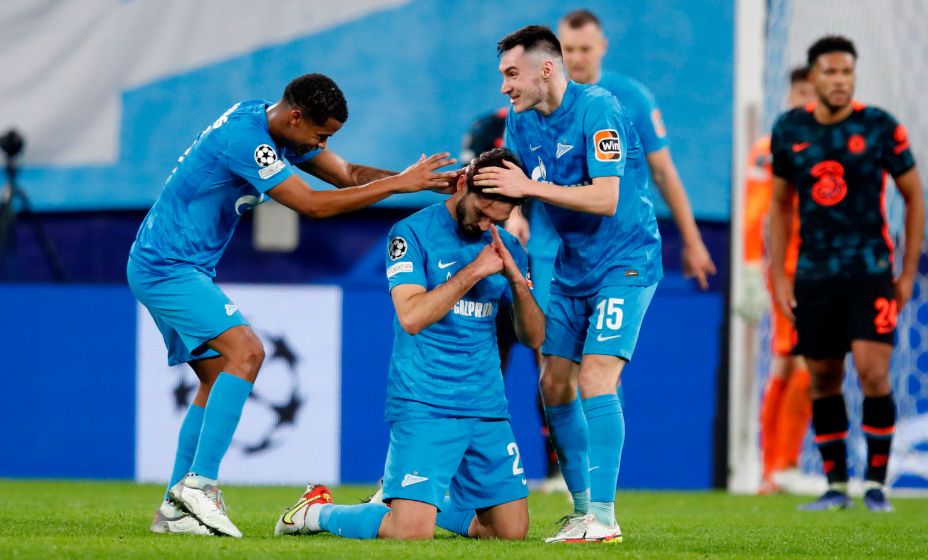 «Зенит» завершил Лигу чемпионов на мажорной ноте. Фото: Global Look Press