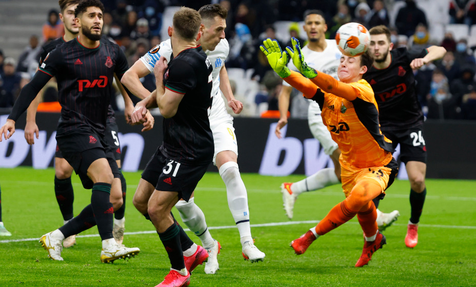 «Локомотив» уступил в гостях «Марселю» в матче Лиги Европы. Фото: Reuters