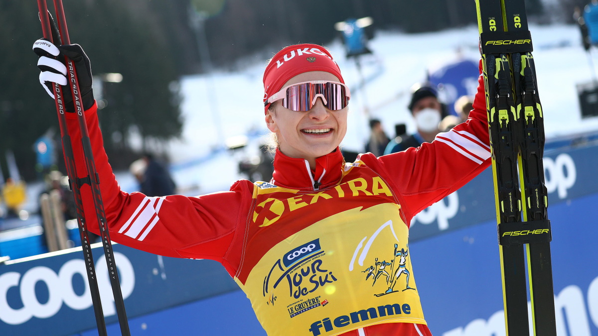 Наталья Непряева - лидер российских лыжниц. Фото: GLOBAL LOOK PRESS