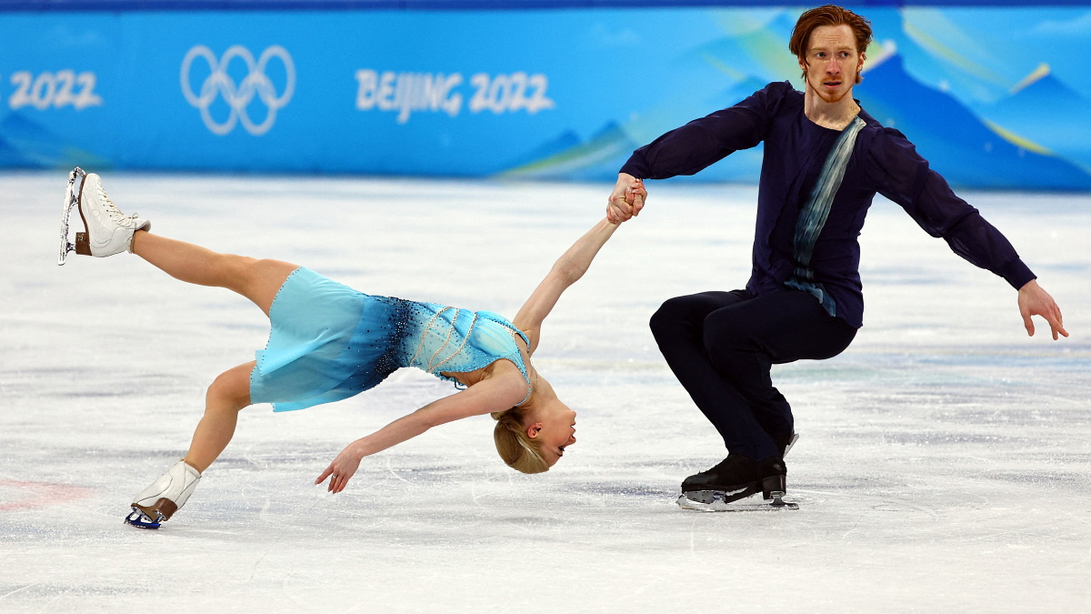 Евгения Тарасова, Владимир Морозов выдали отличный прокат на Олимпиаде. Фото: REUTERS
